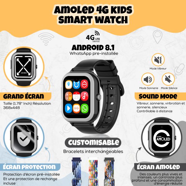 Smart watch 4G GPS