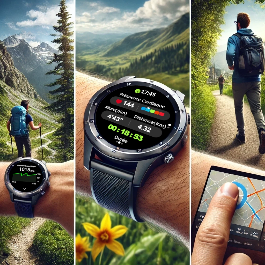 une montre utilisant le gps
